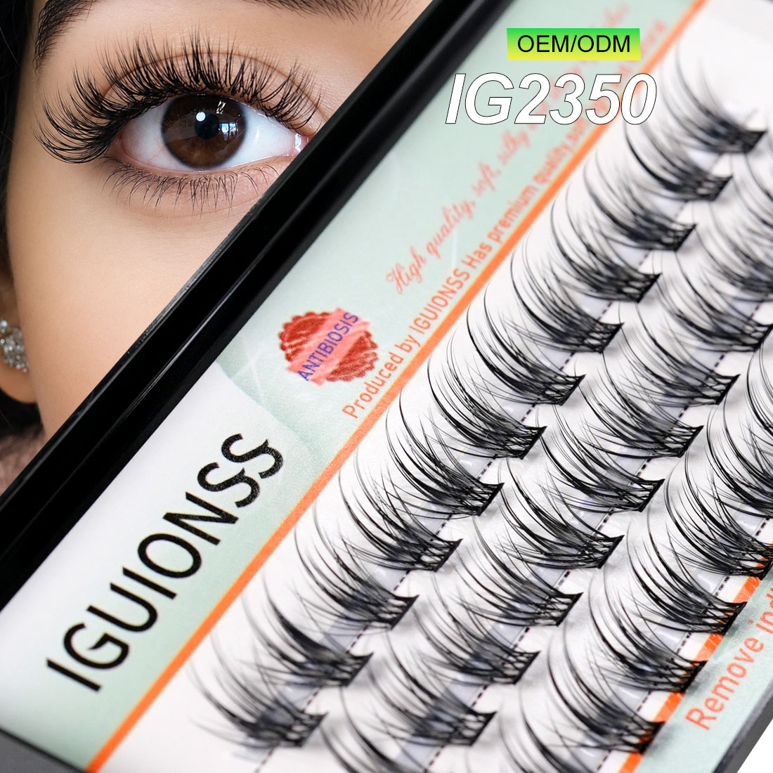 OEM ODM Lash Clusters DIY Indi - Eyelash Extension Human Hair 评论和价格