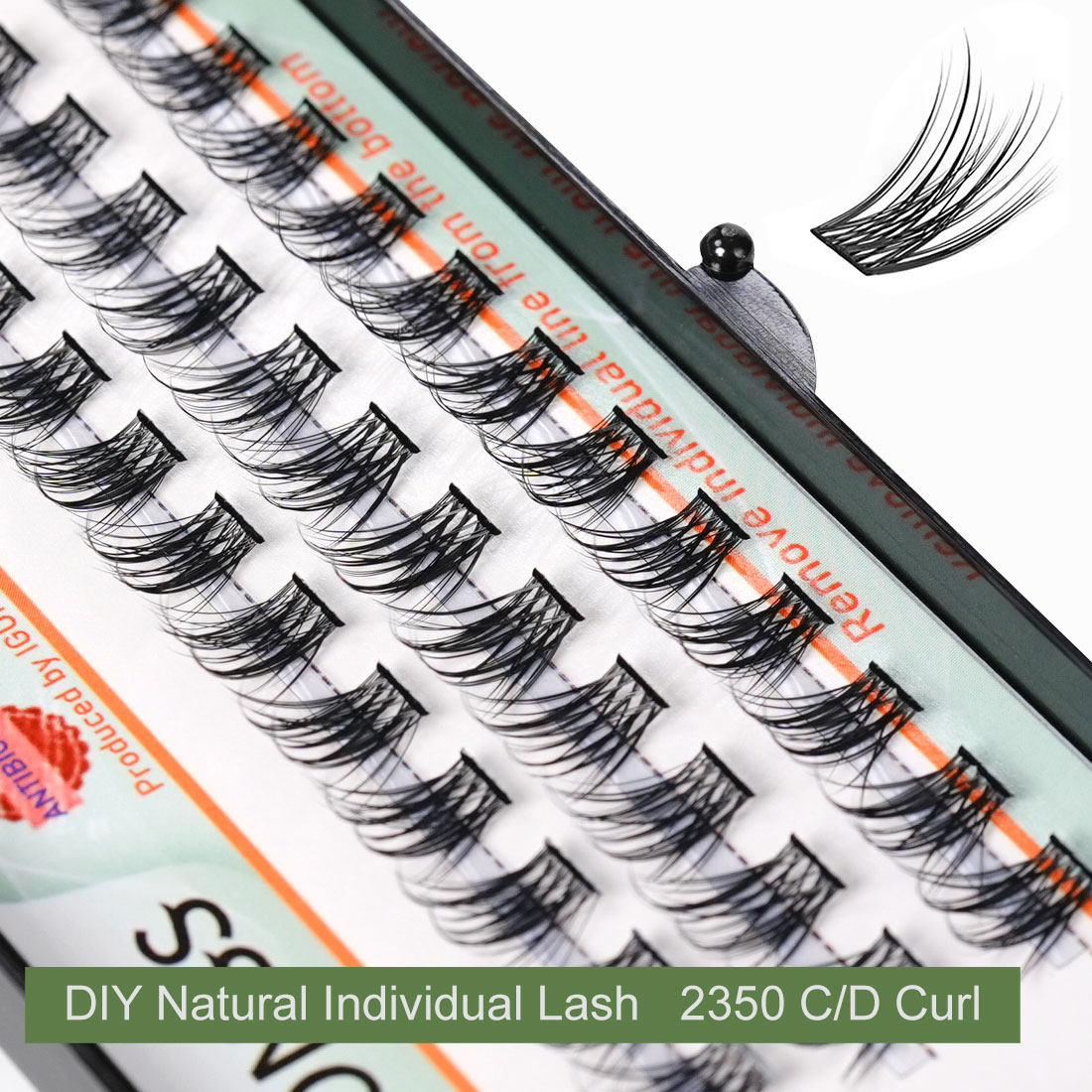 OEM ODM Lash Clusters DIY Indi - Eyelash Extension Human Hair 评论和价格