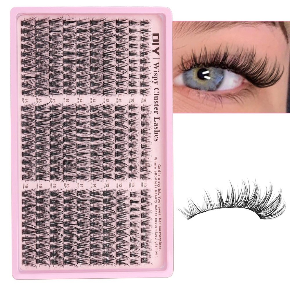 10-16mm Length False Eyelashes - Eyelash Extension Natural Look 评论和价格