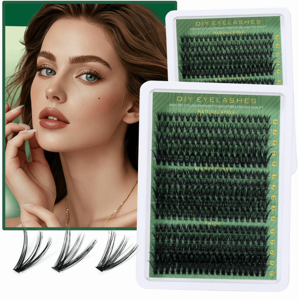 Natural Look False Eyelashes B - Eyelash Extension Natural Look 评论和价格