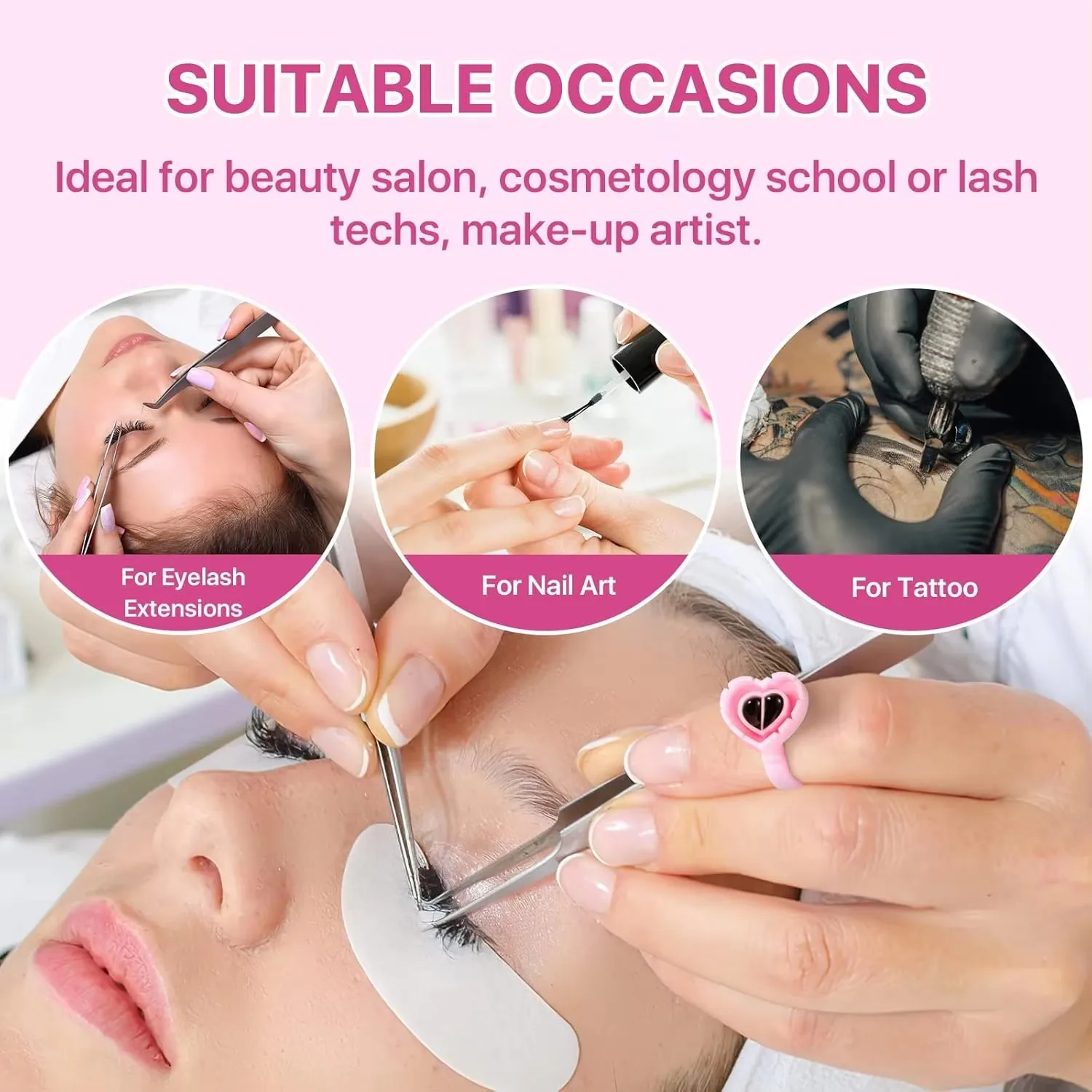 100Pcs Wholesale Disposable Ey - Eyelash Extension Look 评论和价格